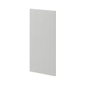 GoodHome Verbena Matt cashmere painted natural ash shaker Standard Wall End panel (H)720mm (W)320mm