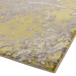 Lustre Abstract Optical Modern Easy to Clean Rug for Living Room Bedroom and Dining Room-200cm X 290cm