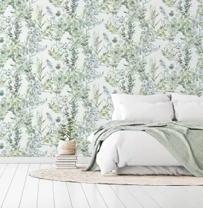 Arthouse Tranquil Green Wallpaper