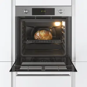 Candy New Timeless FCT405X / 33702928 Built-in Single Fan Oven - Stainless steel effect