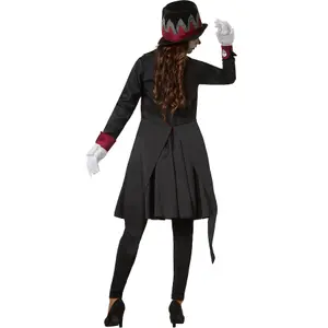 Spooky Skull Lady Costume - black M