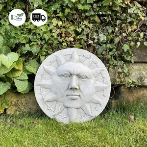 Sun designed Garden  Wall Plaque