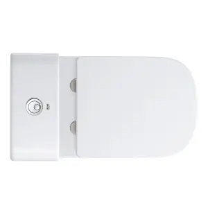 Grohe Euro White Back to wall Toilet with Soft close seat & Close coupled cistern