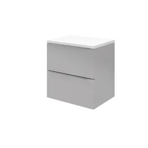 GoodHome Marloes Gloss White Chipboard Worktop (T) 2.8cm x (L) 60cm x (W) 60cm