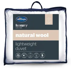 Silentnight Lightweight Wool Duvet - King