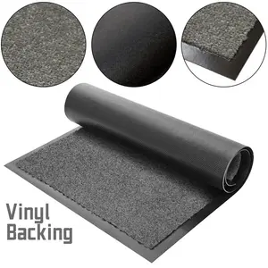 Caro Barrier Door Mat Grey / 80cm W x 200cm L