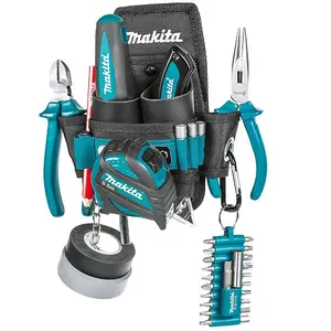 Makita E-15279 Ultimate 4 Way Electricians Mate Tool Pouch 5 Pocket Strap System