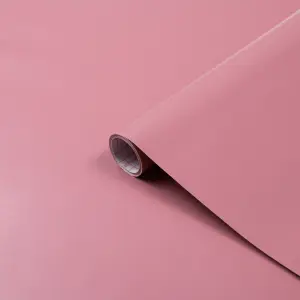 D-C-Fix Matt Ash rose pink Self-adhesive film (L)2m (W)675mm