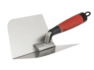 M23RD Curved Inside Corner Trowel DuraSoft Handle 5in