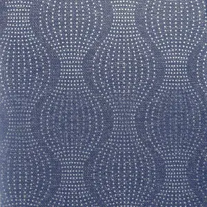 Arthouse Calico Spot Dots Navy Blue Metallic Embossed Textured Vinyl Wallpaper