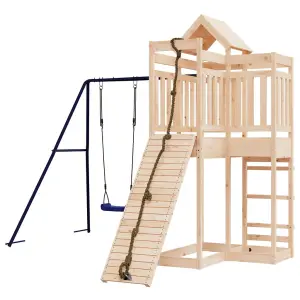 Berkfield Outdoor Playset Solid Wood Pine