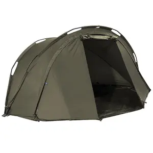 Premium 2 Man Carp Fishing Bivvy Tent - UV Resistant, Waterproof & Easy Setup