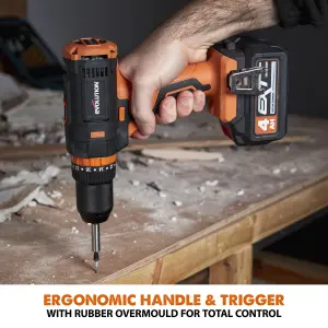 Evolution Cordless R13CMB-Li Combi Drill Driver 18v Li-Ion EXT (Bare)