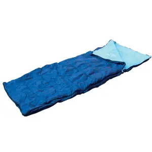 Thick Warm Outdoor Single Camping Hiking Sleeping Bag With Carry Bag