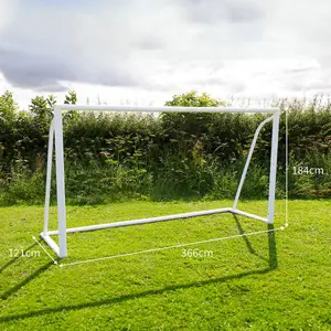 12 x 6ft Football Goal, Carry Case and Target Sheet