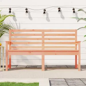 Berkfield Garden Bench 159.5x48x91.5 cm Solid Wood Douglas