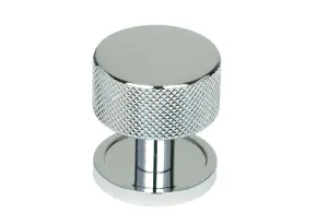 From The Anvil Polished Chrome Brompton Cabinet Knob - 32mm (Plain)