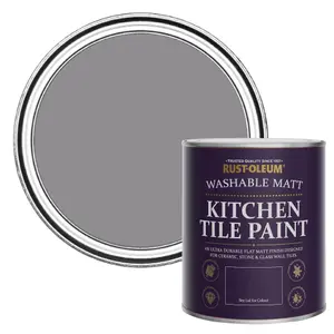 Rust-Oleum Iris Matt Kitchen Tile Paint 750ml