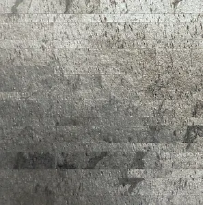 Silver Grey Slate Veneer Multi Brick 120 x 60cm Thin & Light Weight Sheet