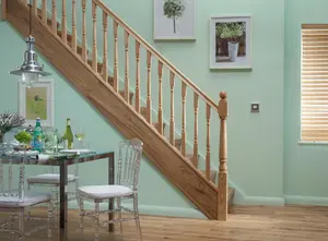 Richard Burbidge Colonial Pine 41mm Stair and Landing Balustrade Kit