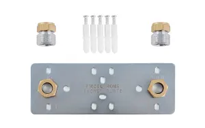 Easy Shower Fixing Plate Systems for Strong Shower Valve Connections and Leak Free installations - Shower Plate 15mm