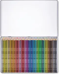 STAEDTLER 185 M36 Noris Colour Colouring Pencils - 36 Assorted Colours (Tin of 36)