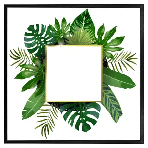 Botanical frame (Picutre Frame) / 20x20" / Black