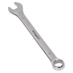 Sealey WallDrive Combi Spanner Chrome Vanadium Steel Polished Finish 13mm S01013