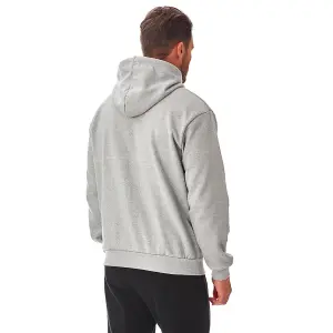 Iron Mountain Workwear Mens Hooded Sweater, Light Grey, M