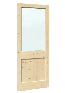 Green & Taylor 2XG Solid Pine Clear Single Glass External Door