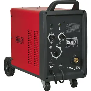 High-Performance 200A MIG Welder with Forced Air Cooling and Euro Torch