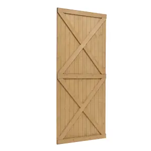 Wooden Garden Gate Side Gate with Latch H 183 cm x W 85 cm