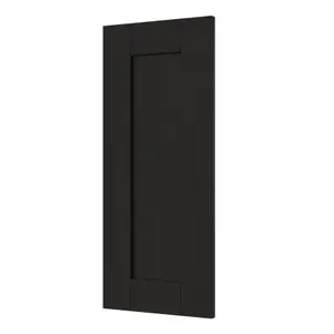 GoodHome Verbena Matt charcoal Shaker Highline Cabinet door (W)300mm (H)715mm (T)20mm