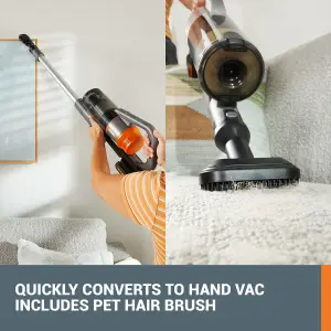 WORX WX038 20V Cordless Stick Vacuum Cleaner