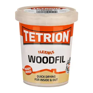 Tetrion Ready Mixed Wood Filler Cracks Remover 600g For Interior Exterior x 3