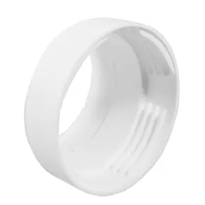 SPARES2GO Tumble Dryer Vent Adaptor Threaded Female Duct Hose Outlet Connector (4" / 100mm)