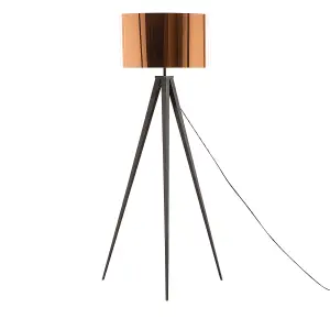 Tripod Floor Lamp Copper STILETTO