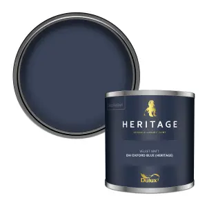 Dulux Trade Heritage DH Oxford Blue Matt Wall paint, 125ml Tester pot