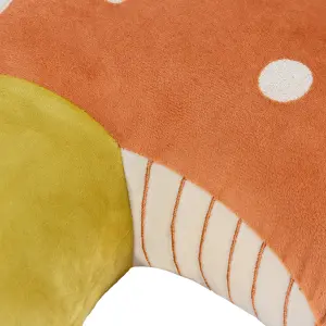 little furn. Mushroom Kids Novelty Polyester Filled Cushion