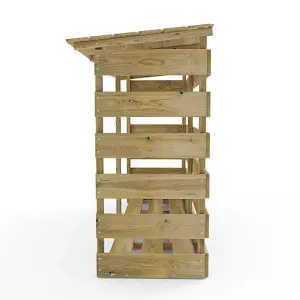 Everest Wooden Log Store (Double - 190cm Wide, 123cm Tall)