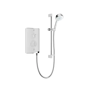 Mira Sport Gloss White Electric Shower, 7.5kW