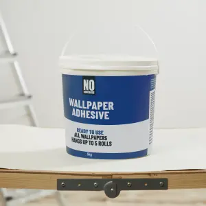 No Nonsense Ready mixed Wallpaper Adhesive 5kg - 5 rolls