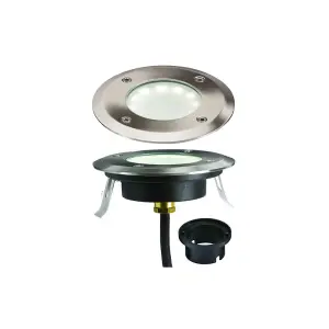 Luminosa LED White Ground / Deck Light, 230V IP65 1.7W