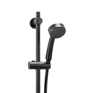 Croydex Presion 1 Function Shower Set Matt Black