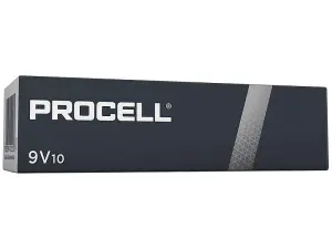 9v Industrial Procell - Pack of 10 (Duracell)