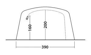 Outwell Birchdale 6PA 6-person Tent