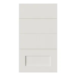 Tydeman Matt porcelain Shaker 4 drawer cabinet front (H)720mm (W)397mm (T)20mm