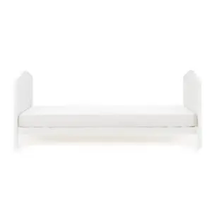 Whitby Cot Bed with Foam Mattress White