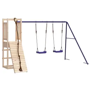 Berkfield Outdoor Playset Solid Wood Pine