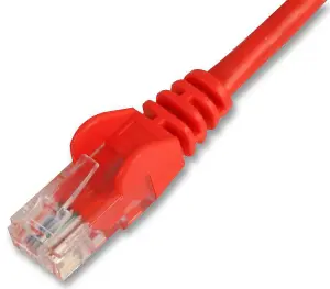 PRO SIGNAL - 10m Red Cat5e Snagless UTP Ethernet Patch Lead